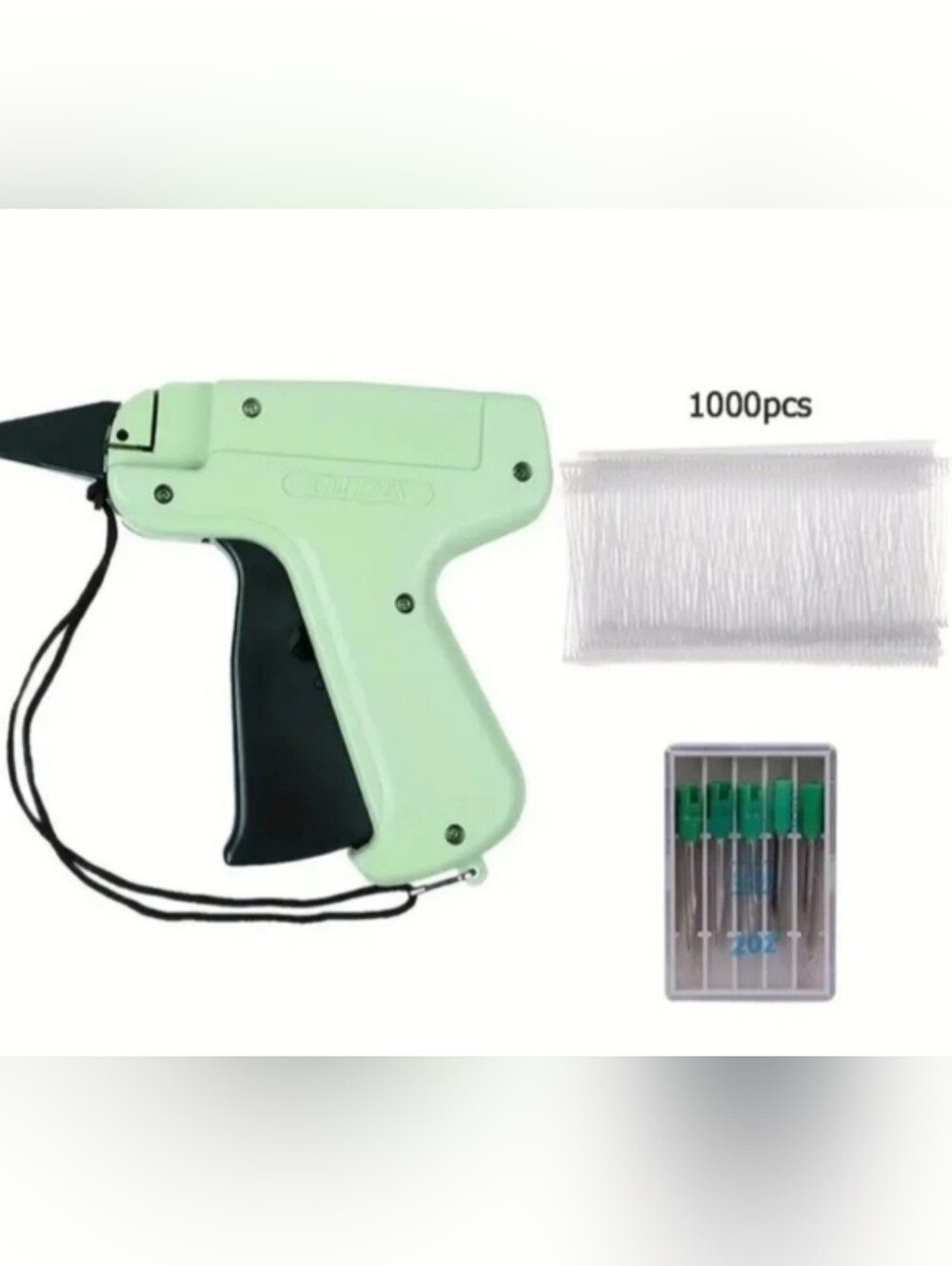 Clothing  Tagging Gun Kit with 5 Needles and 1000 Barbs
